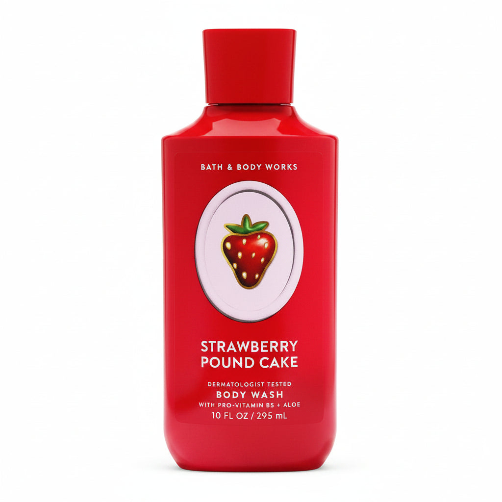 Strawberry Pound Cake