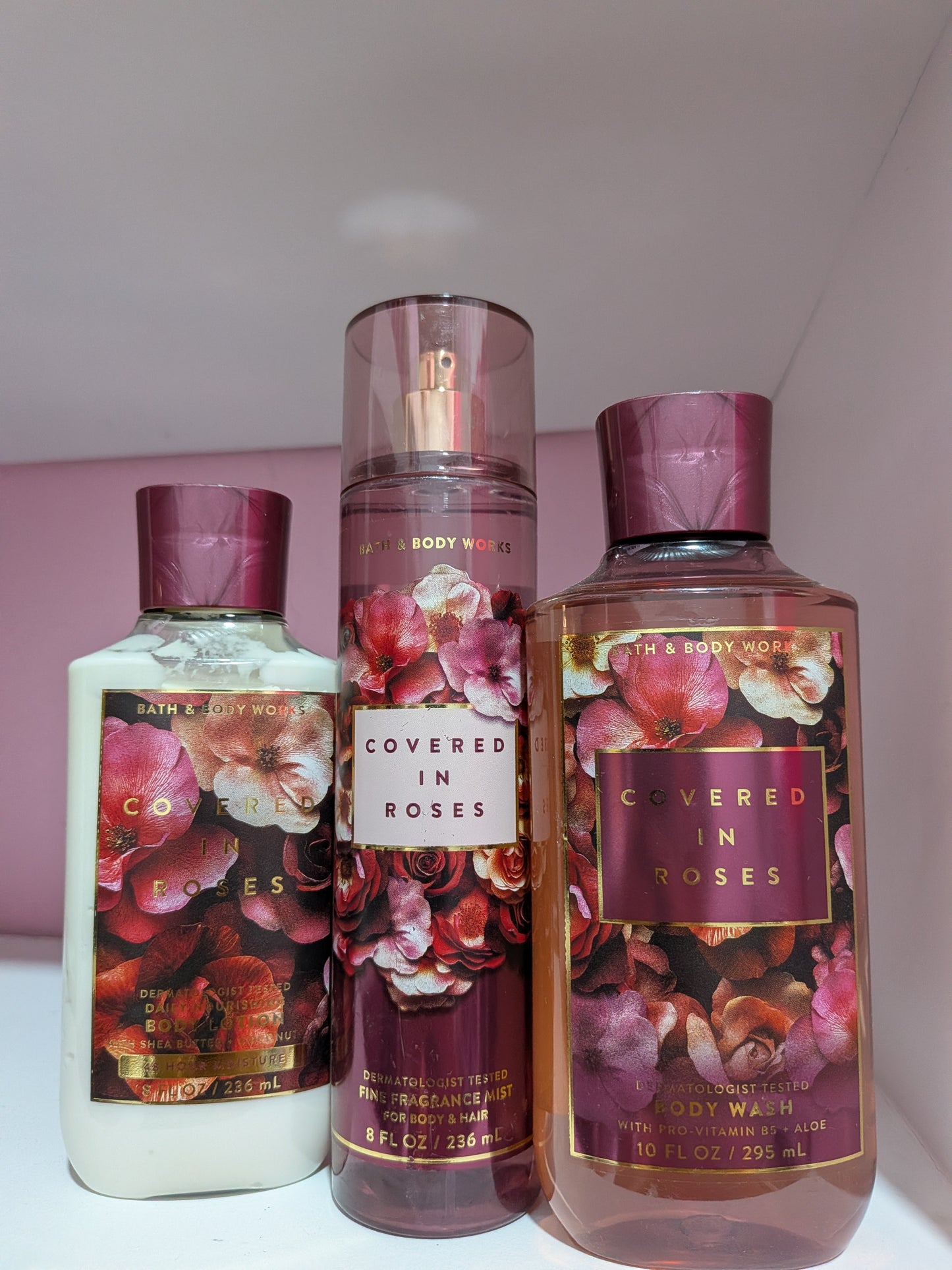 Covered In Roses Combo (3 Artículos)