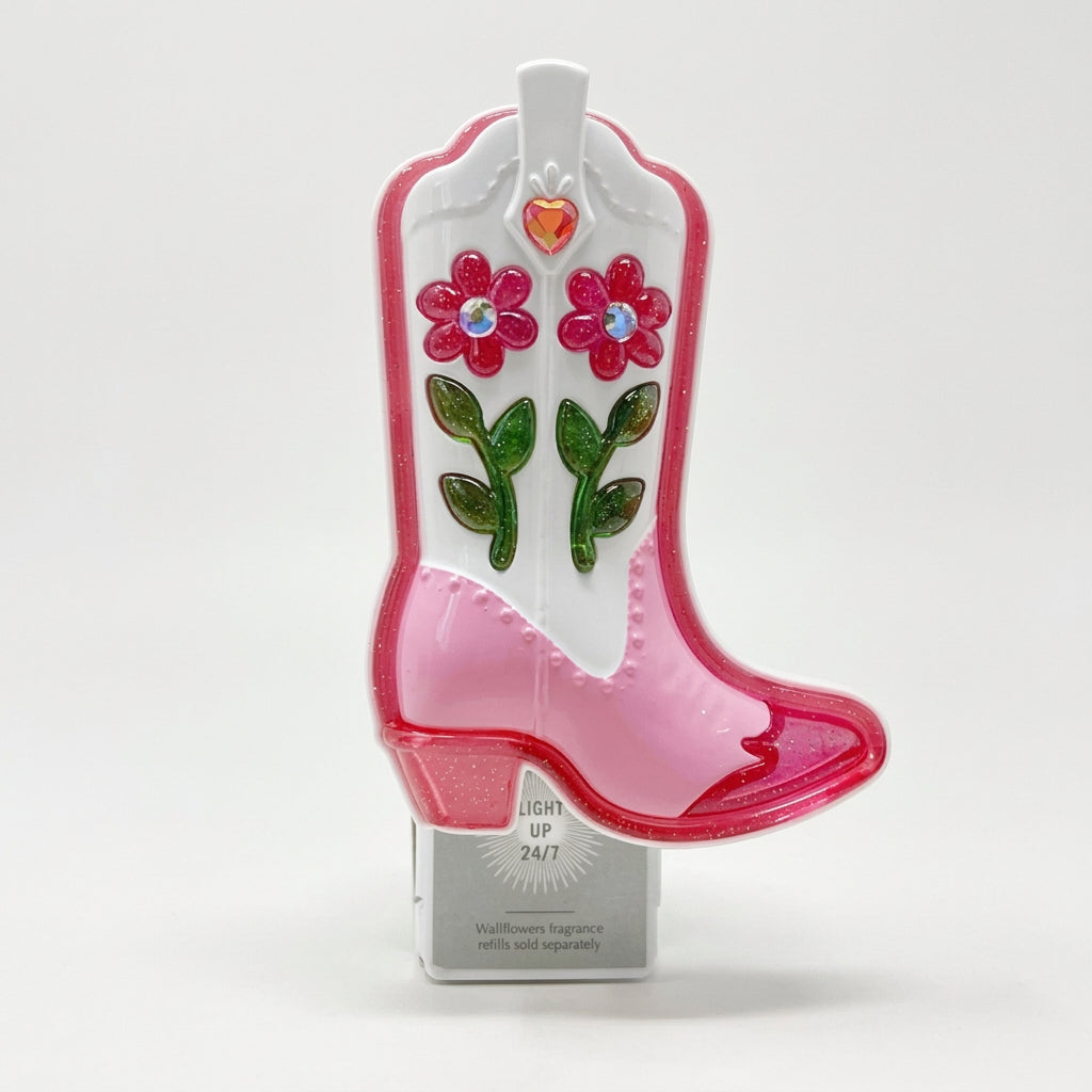Neon Cowgirl Boot Nightlight