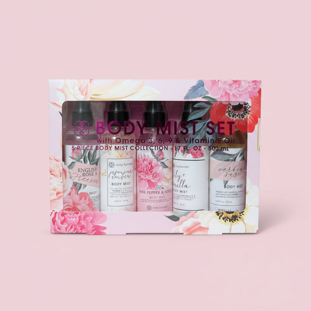 Daisy Fuentes - 5 Piece Body Mist Collection - Colección de Colonias de 5 Piezas