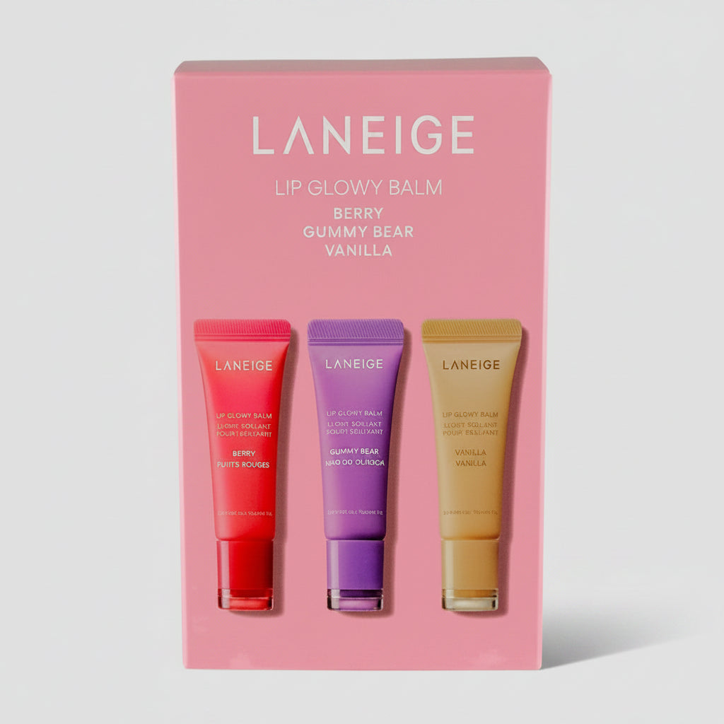 Lip Glowy Balm Trio Set