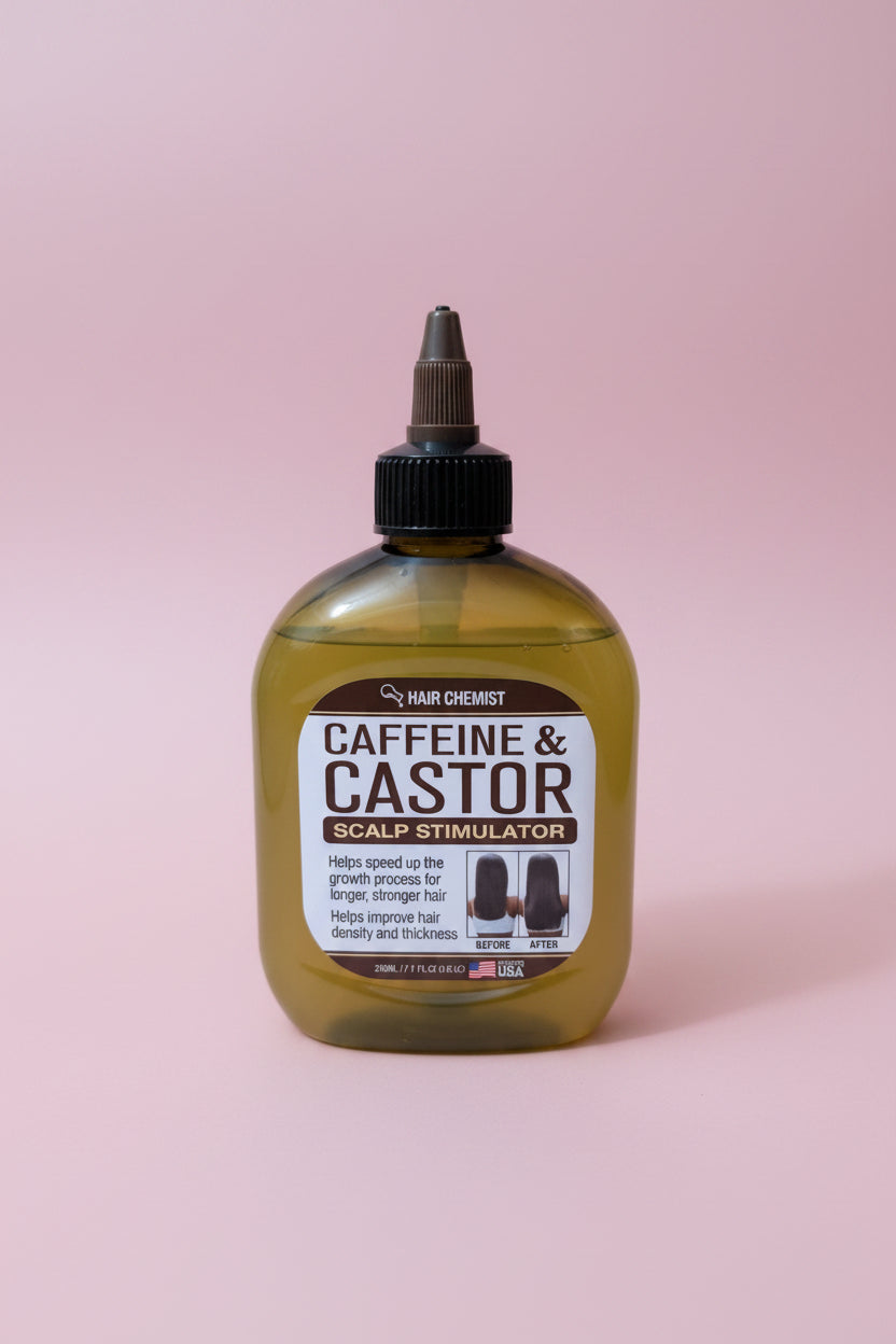 Caffeine & Castor Scalp Stimulator - 7 Oz.
