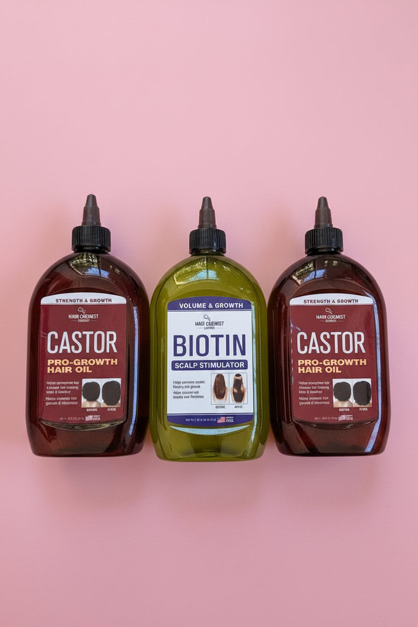 Caja Emprendedora - Hair Chemist - Aceite De Cabello y Cuero Cabelludo - Juniper