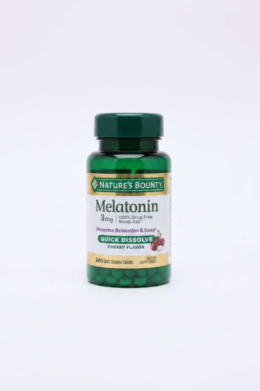 Melatonin 3 mg - 240 Quick Dissolve Tablets