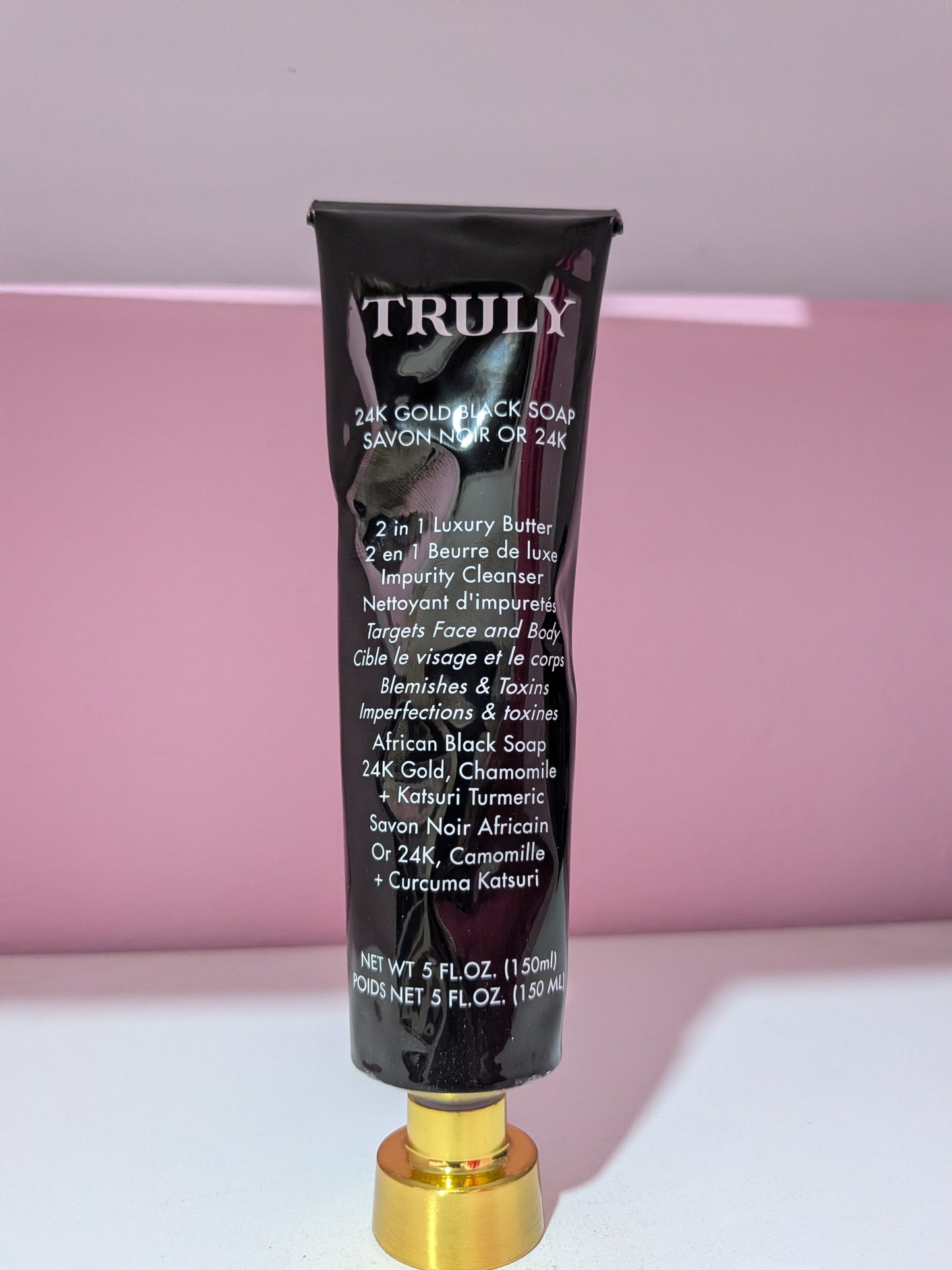 24K Gold Black Soap