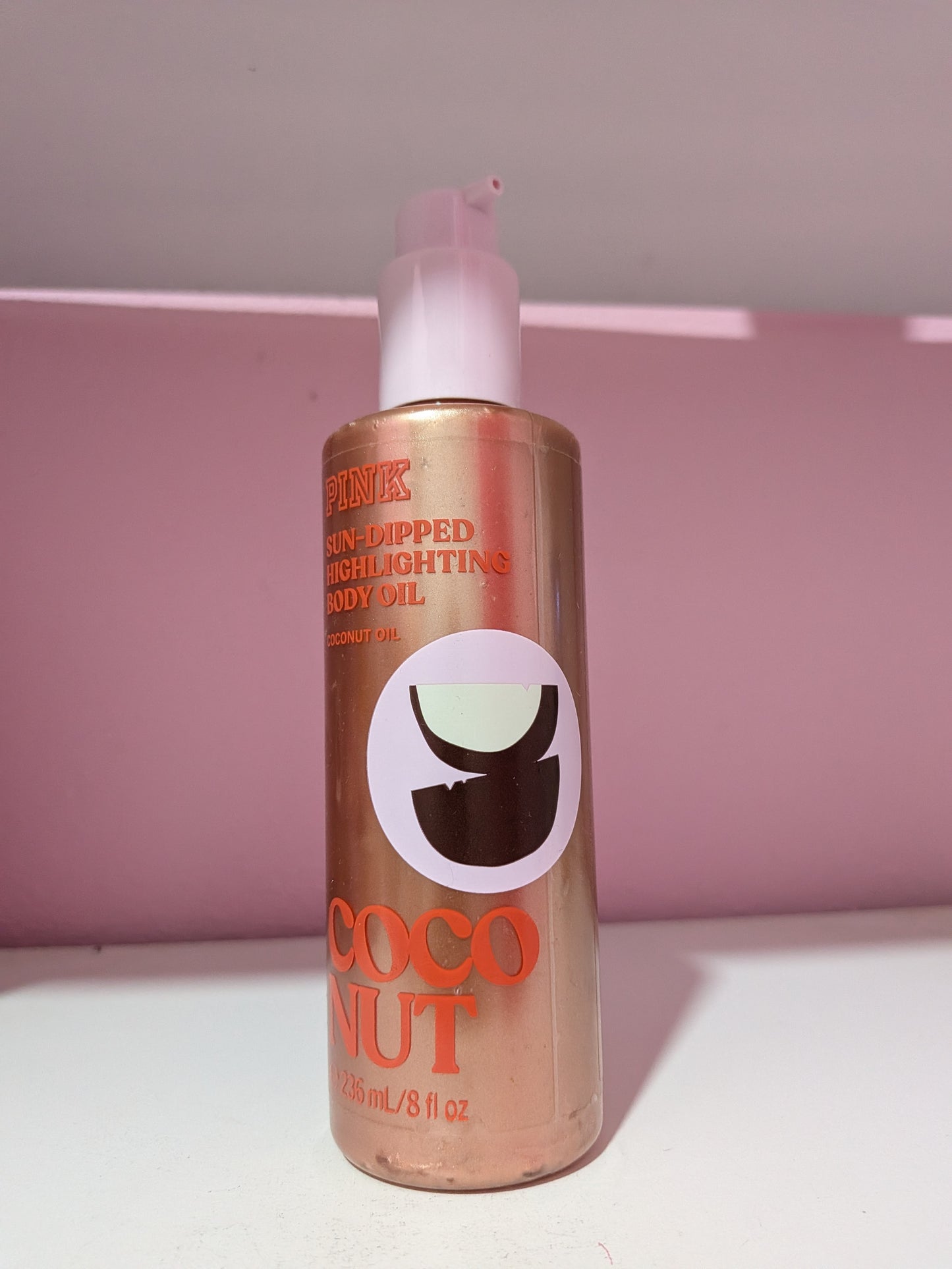 PINK Coconut Highlighting - Aceite con Brillo
