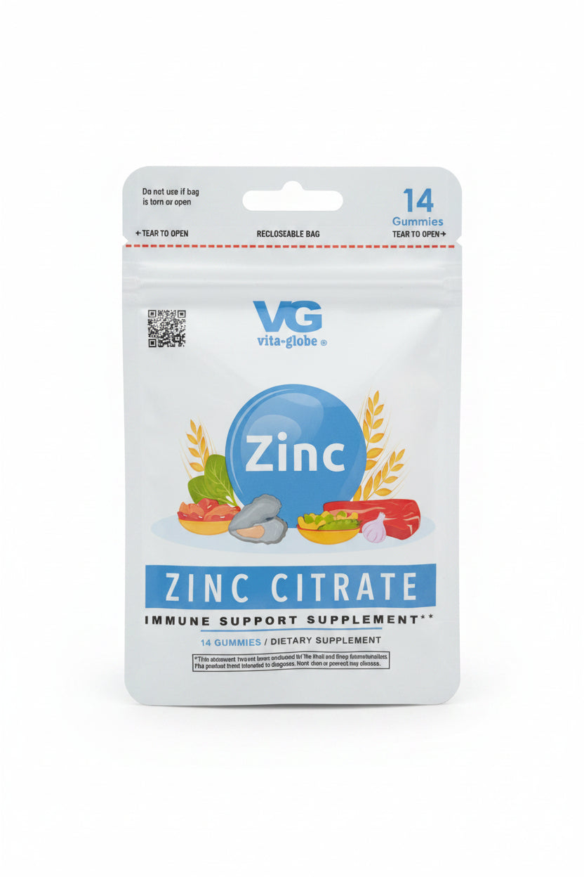 Zinc Citrate Gummies - Gomitas de Citrato de Zinc