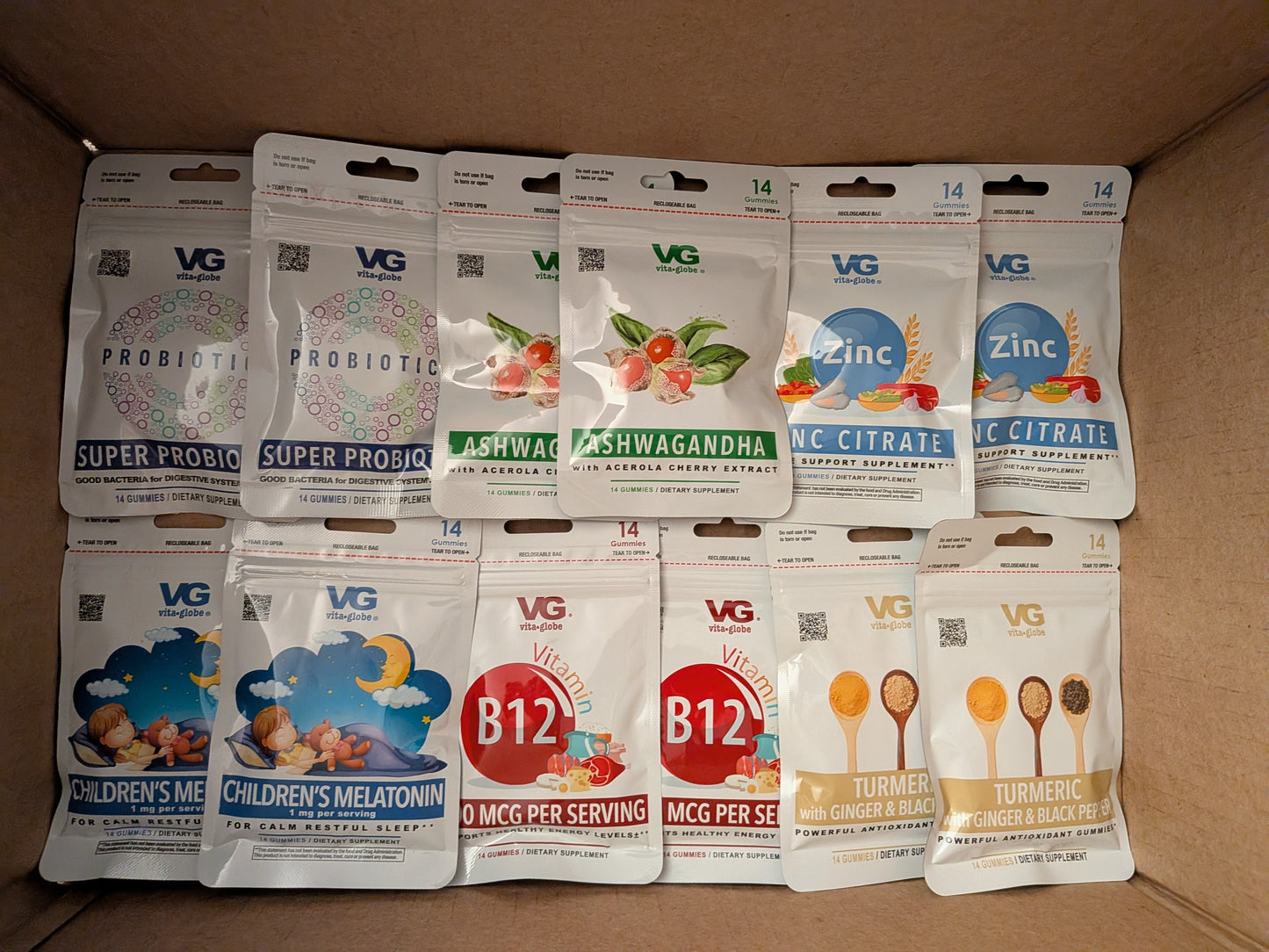 Vitaminas en Gomitas - Combo (12 Artículos)