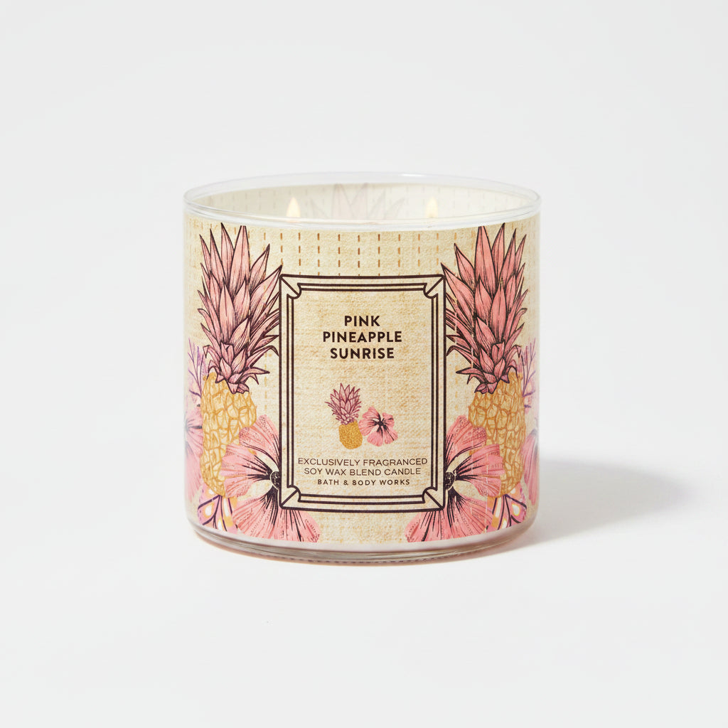 Pink Pineapple Sunrise