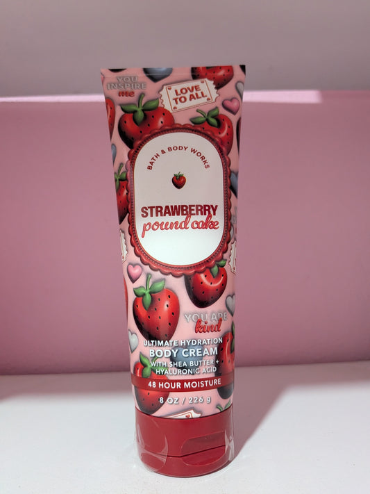 Strawberry Pound Cake