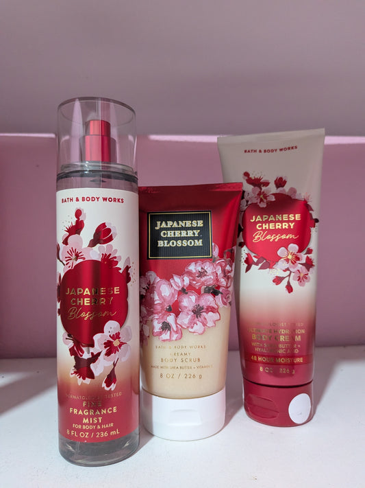 Japanese Cherry Blossom Combo (3 Artículos)