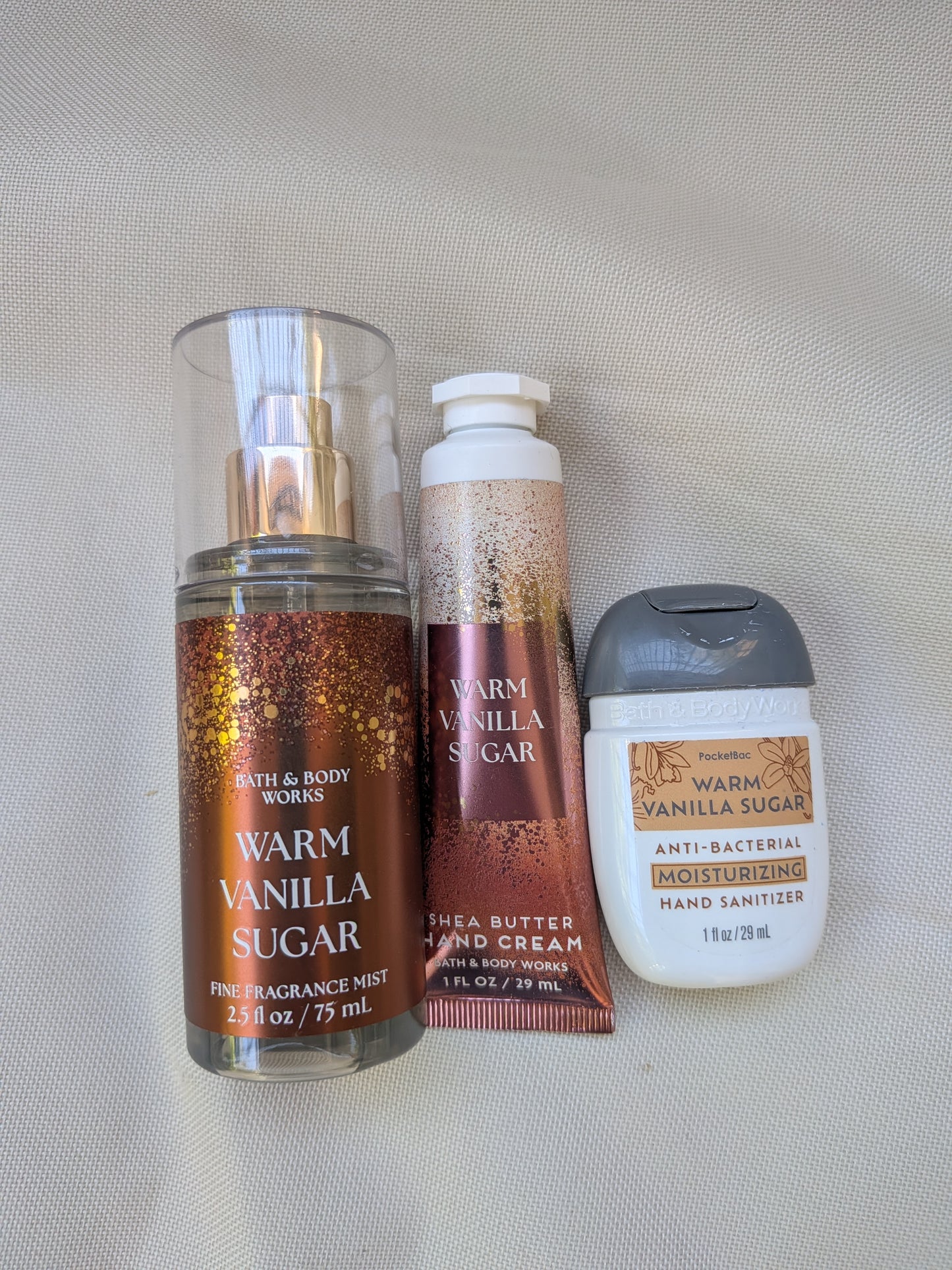 Warm Vanilla Sugar - Mini Set (3 Artículos)