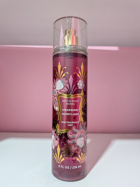 Strawberry Snowflakes