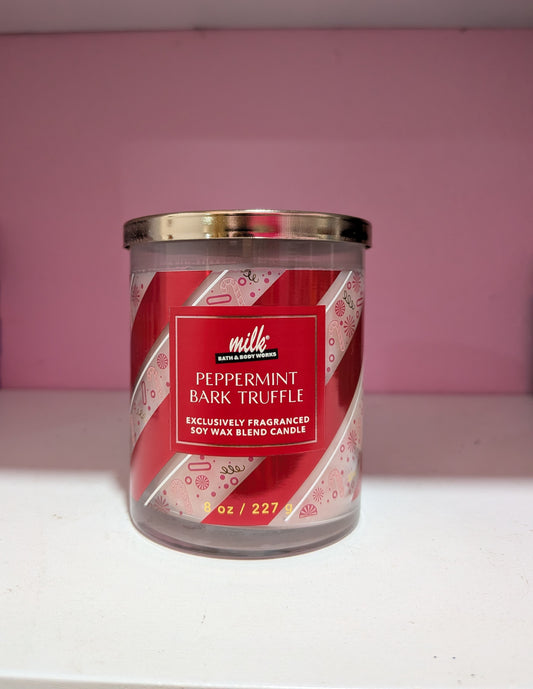 Peppermint Bark Truffle