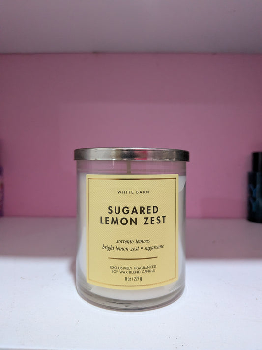Sugared Lemon Zest