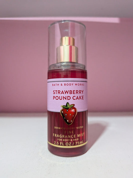 Strawberry Pound Cake