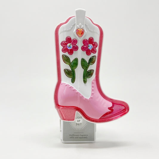 Neon Cowgirl Boot Nightlight