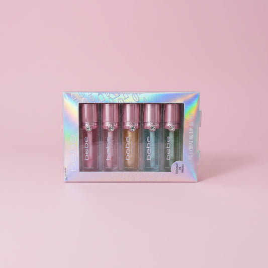 5 PC Hydrating Lip Oil Set - Conjunto de Aceites Labiales Hidratantes de 5 Piezas