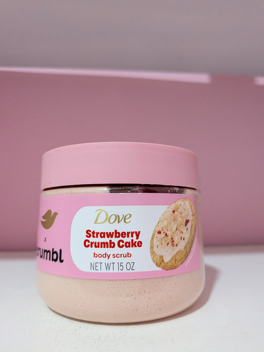 Crumbl Cookie Strawberry Crumb Cake