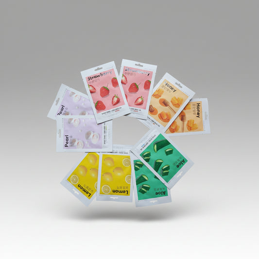 Airy Fit Sheet Mask - Mascarilla de Tela Transpirable - Combo (10 Artículos)
