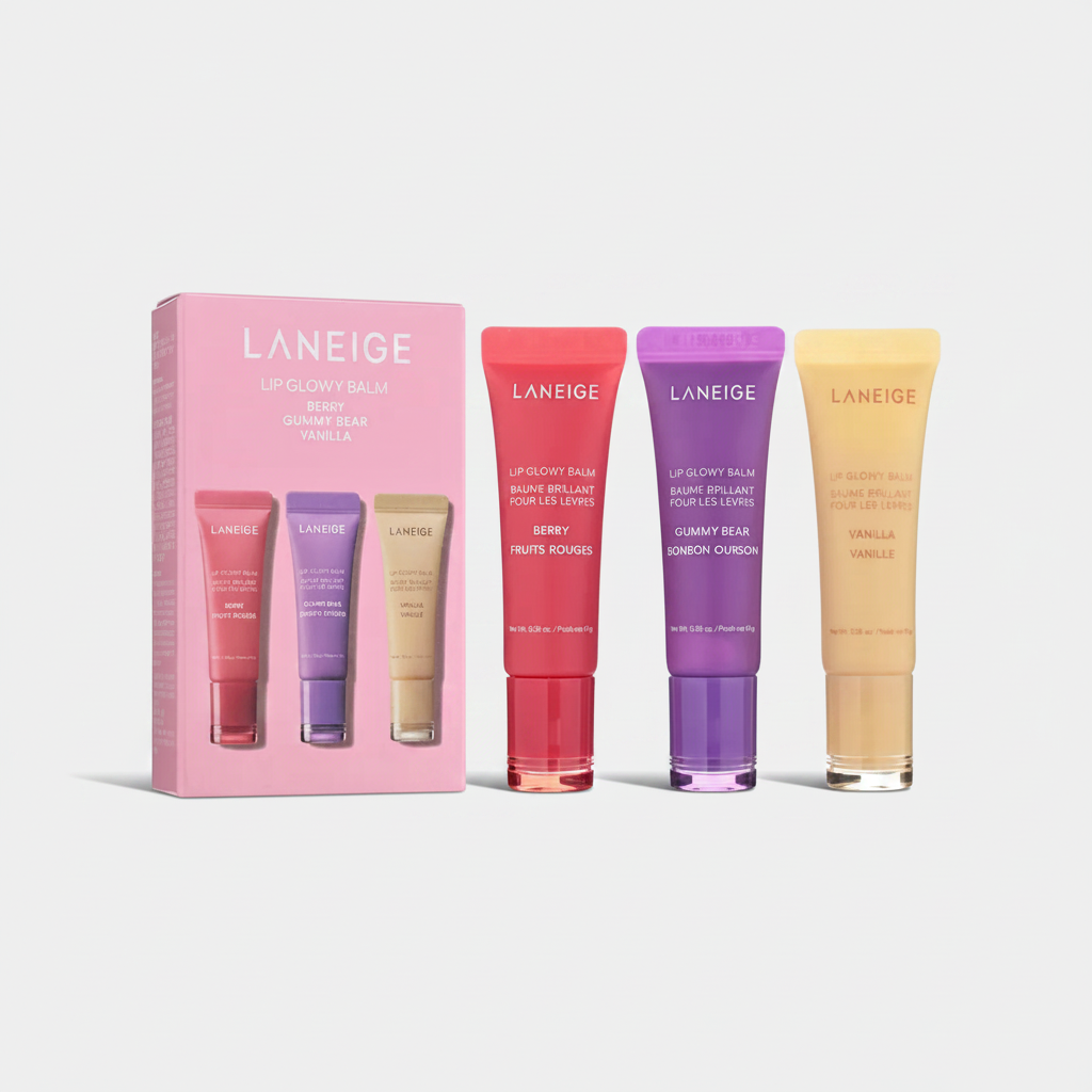 Lip Glowy Balm Trio Set