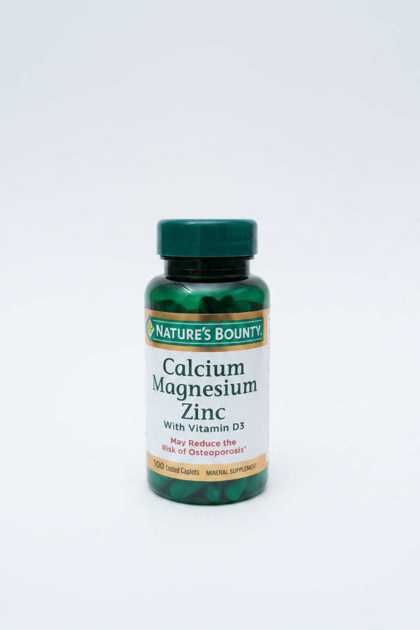 Calcium Magnesium Zinc - 100 Caplets