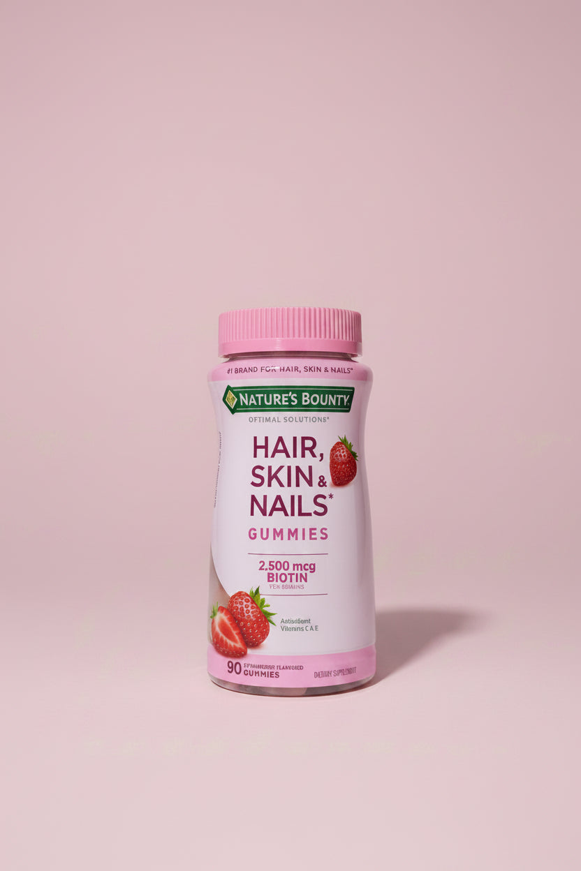 Hair, Skin & Nails - 80 Gummies - Strawberry
