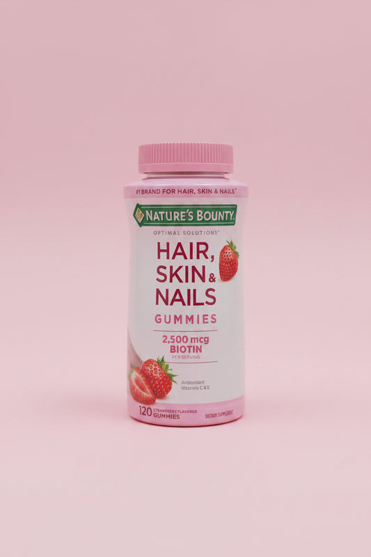 Hair, Skin, & Nails - 120 Gummies - Strawberry