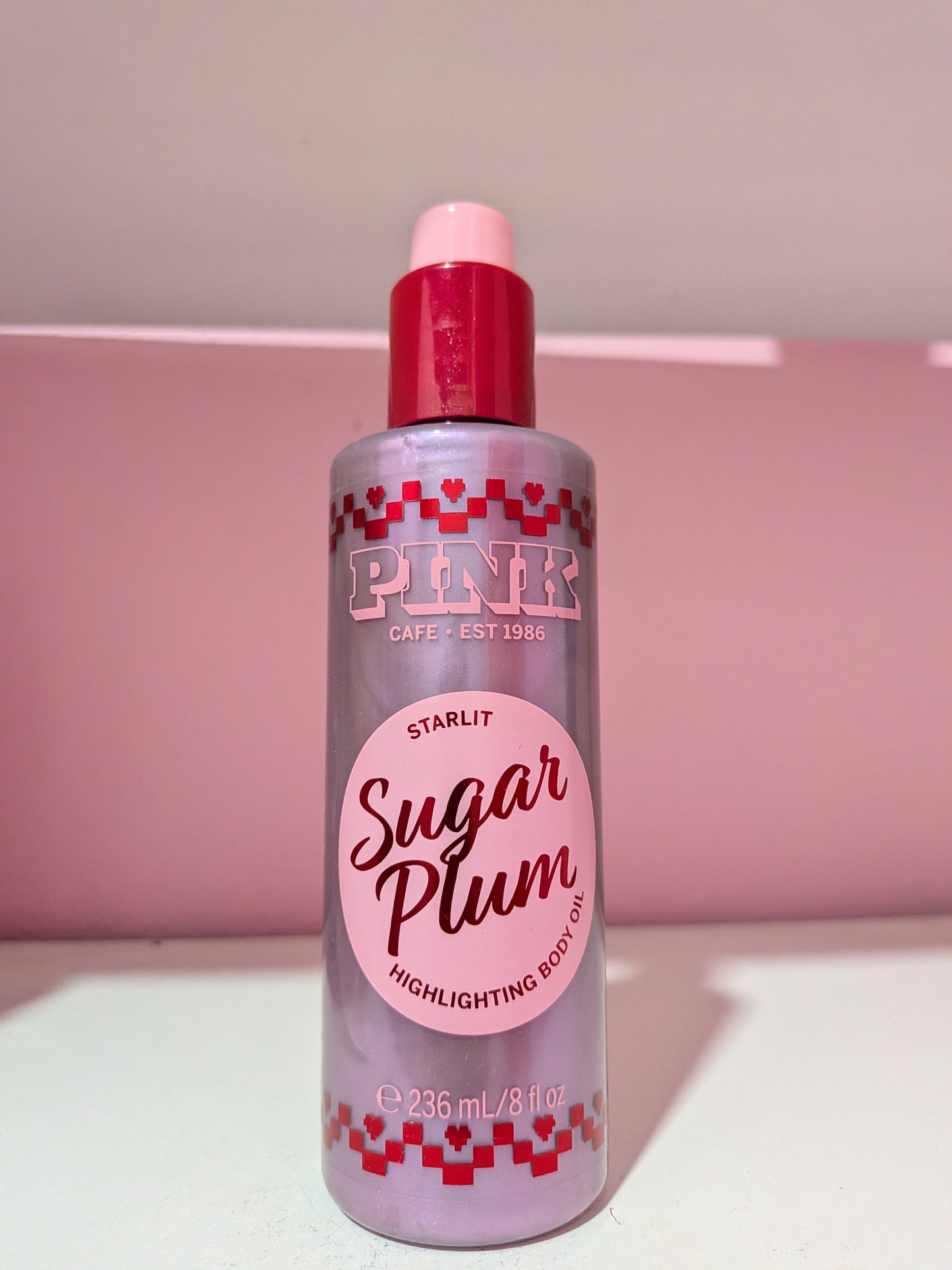 PINK Starlit Sugar Plum Highlighting - Aceite con Brillo