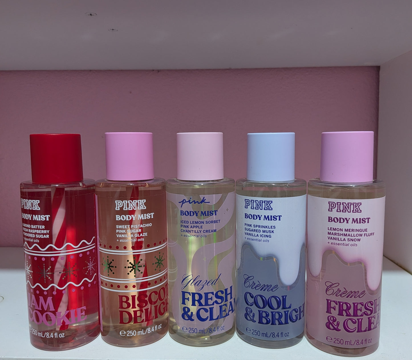 PINK/VS Body Mist Combo (5 Artículos)