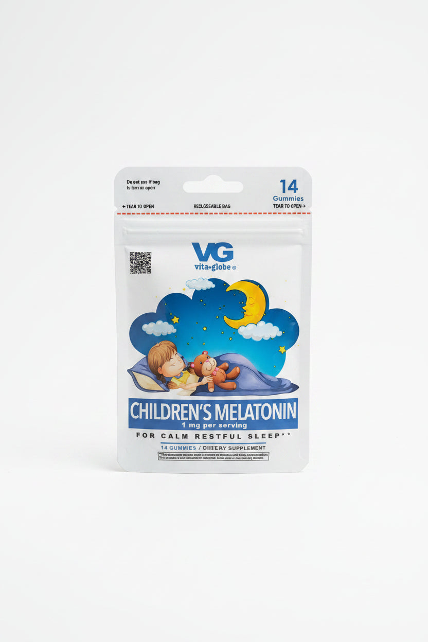 Children's Melatonin 1 mg Gummies - Gomitas de Melatonina Infantil 1 mg