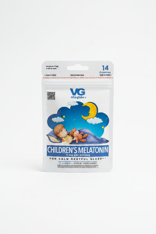Children's Melatonin 1 mg Gummies - Gomitas de Melatonina Infantil 1 mg