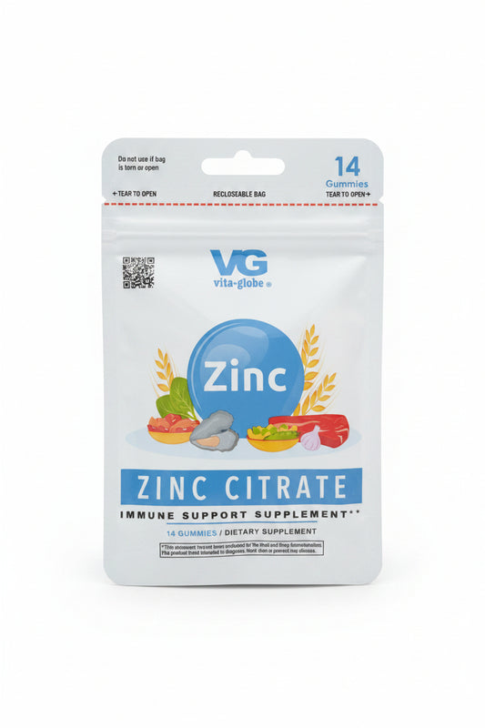 Zinc Citrate Gummies - Gomitas de Citrato de Zinc