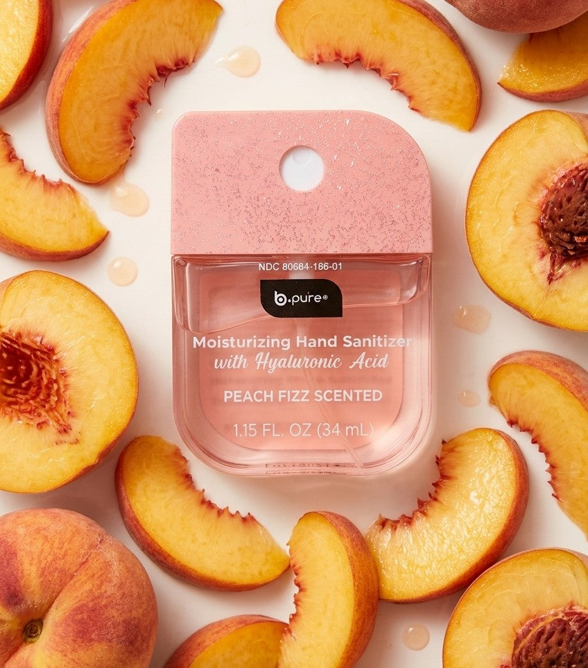 Moisturizing Hand Sanitizer - Peach Fizz