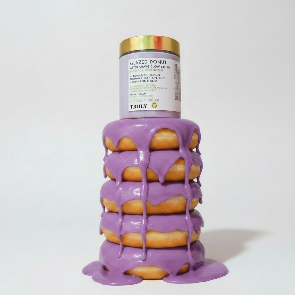 Glazed Donut After Shave Glow Cream - Lavender Glaze