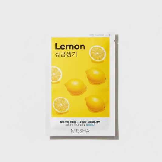 Airy Fit Sheet Mask - Lemon