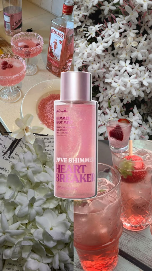 PINK Love Shimmer Heart Breaker
