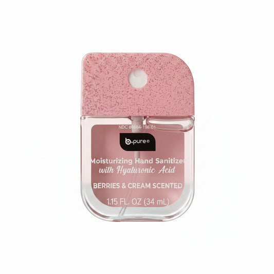 Moisturizing Hand Sanitizer with Hylauronic Acid - Berries & Cream